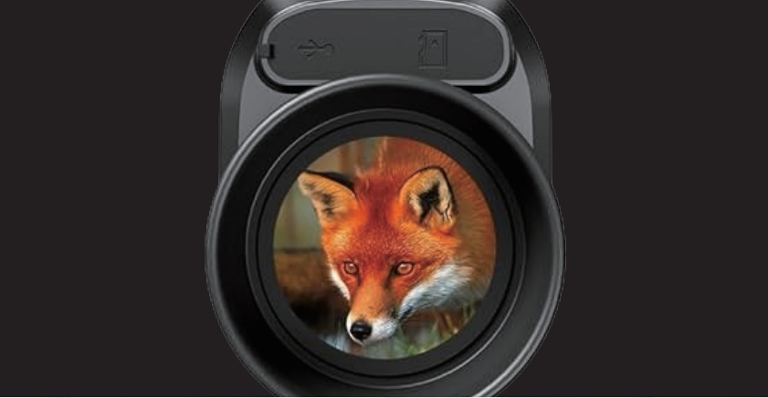 ヘルメット用サーマル単眼鏡